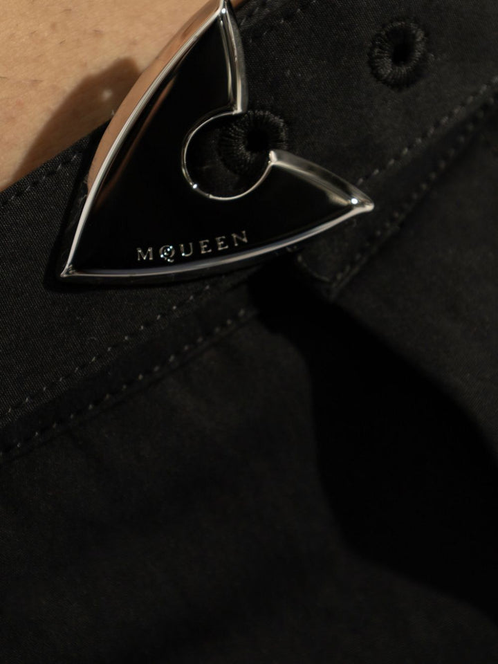 ALEXANDER MCQUEEN - Men's Arrow Belt Trousers in Black - Lothaire