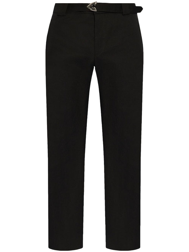 ALEXANDER MCQUEEN - Men's Arrow Belt Trousers in Black - Lothaire