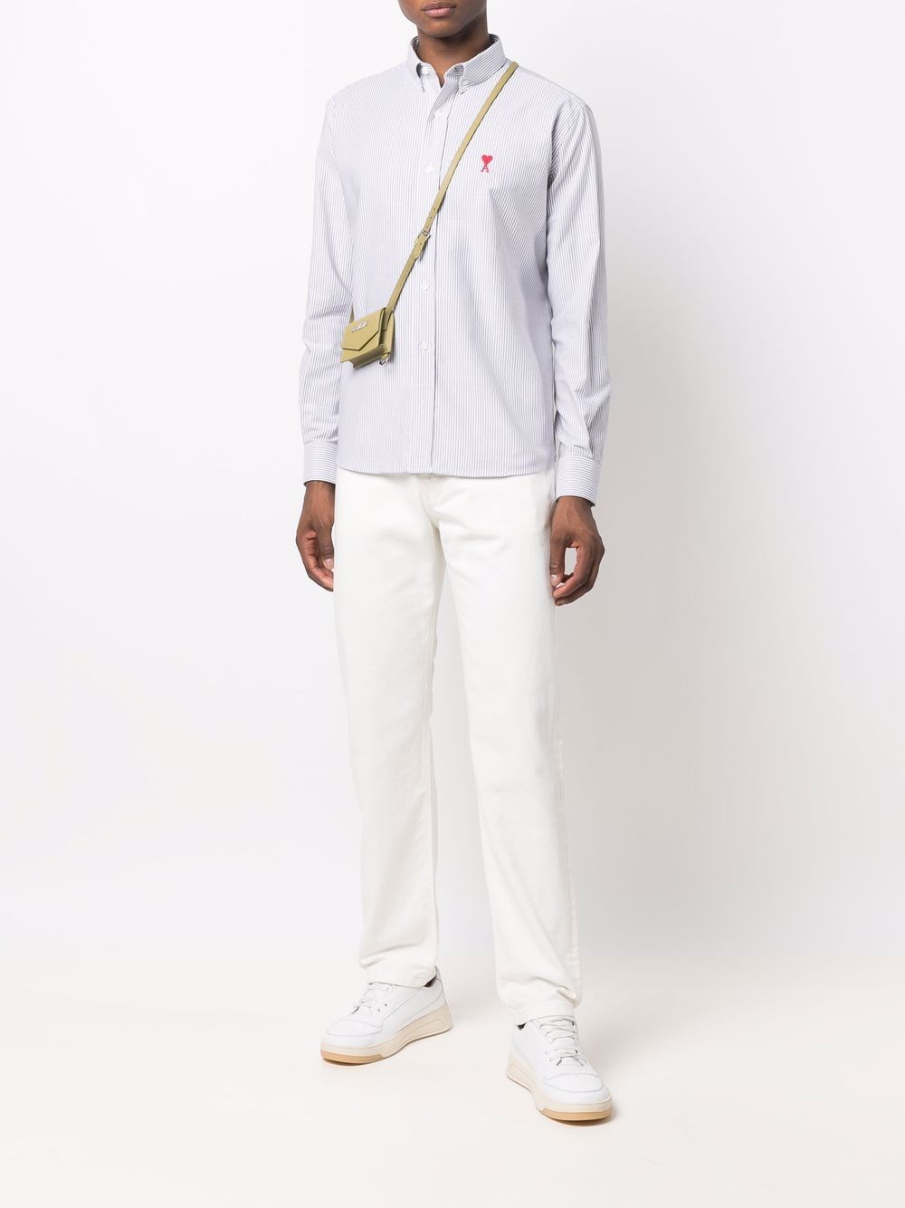 AMI Paris - Chemise Blanc Ami de Coeur - Lothaire