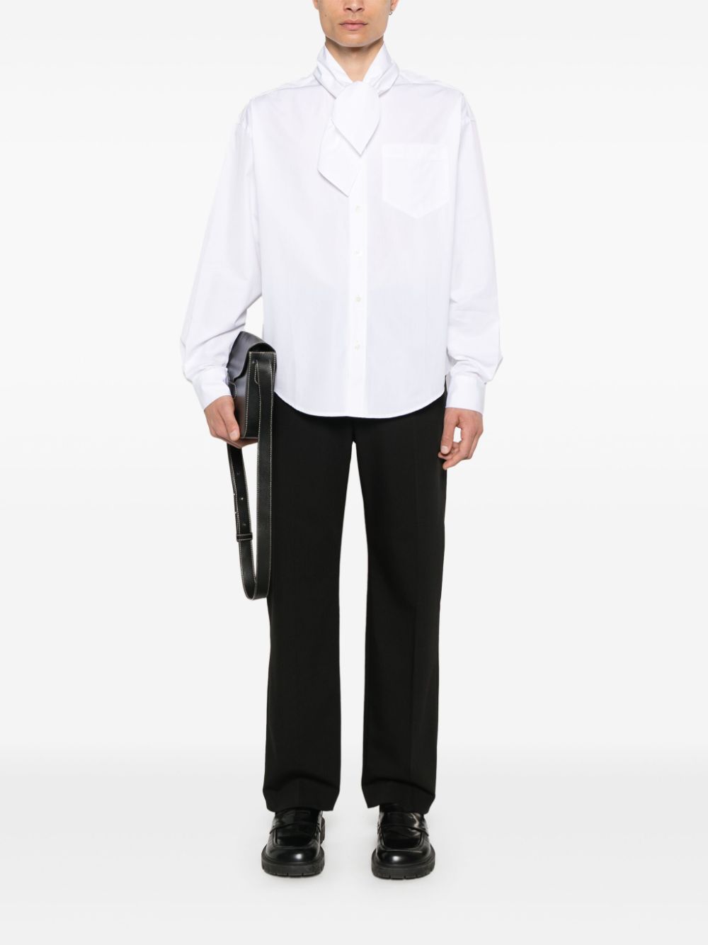 Ami Paris - Chemise col foulard Blanc - Lothaire