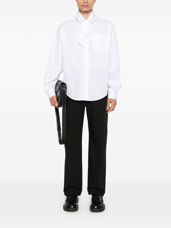 Ami Paris - Chemise col foulard Blanc - Lothaire