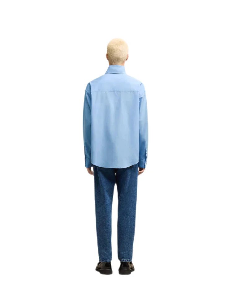 Ami Paris - Chemise col foulard bleu cachemire - Lothaire