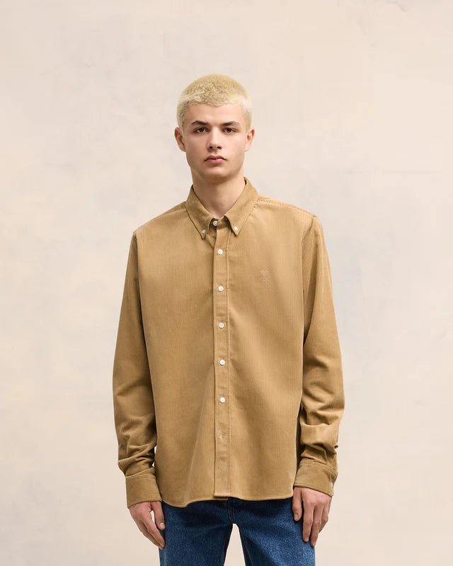 Ami Paris - Chemise Oxford Sable - Lothaire