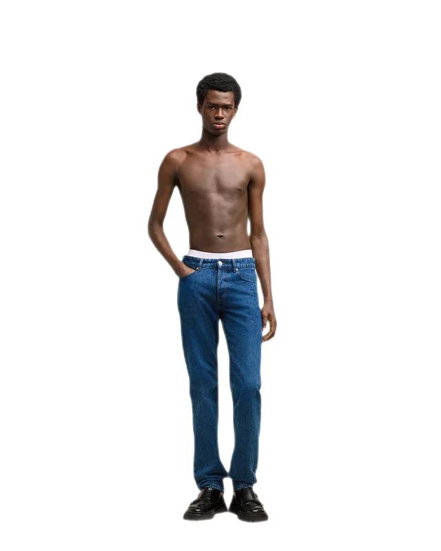 Ami Paris - Jean classique indigo délavé - Lothaire