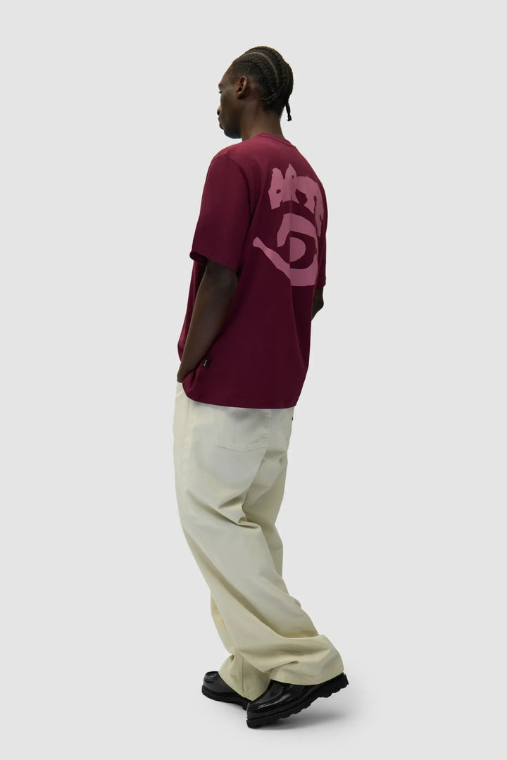 ARTE - Pantalon graphique à poche arrière Cream - Lothaire