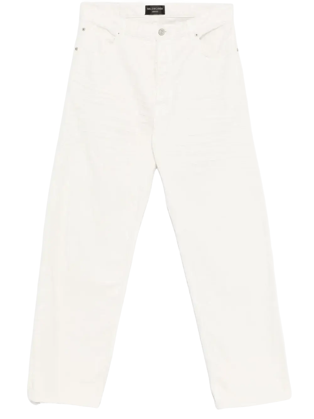 BALENCIAGA Woman Jeans White 786468TJW94 9000 BALENCIAGA Woman Jeans White 786468TJW94 9000