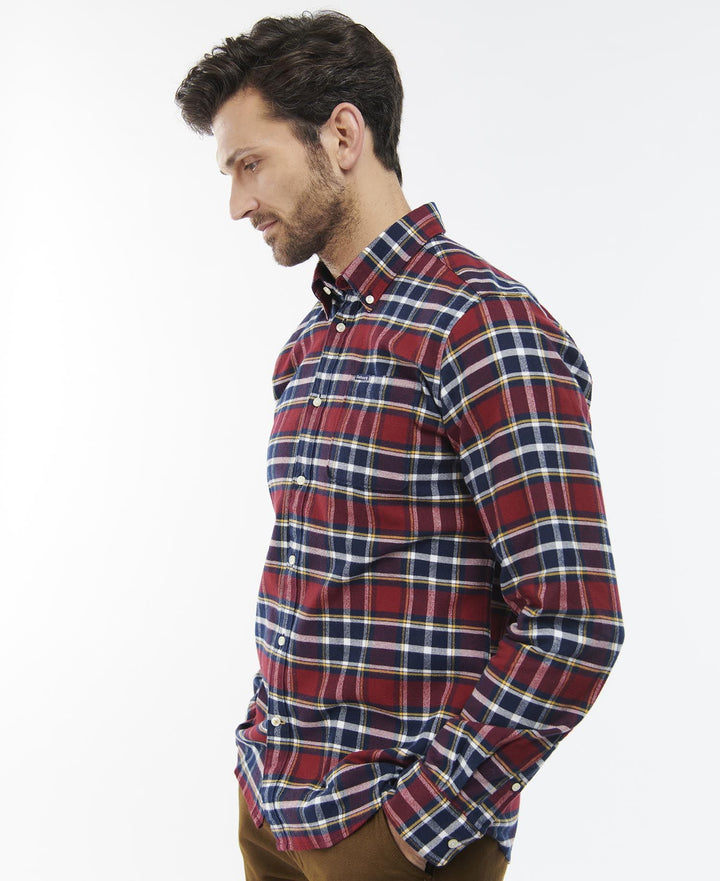 BARBOUR - Chemise Betsom Rouge - Lothaire