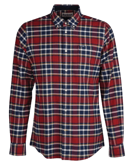 BARBOUR - Chemise Betsom Rouge - Lothaire