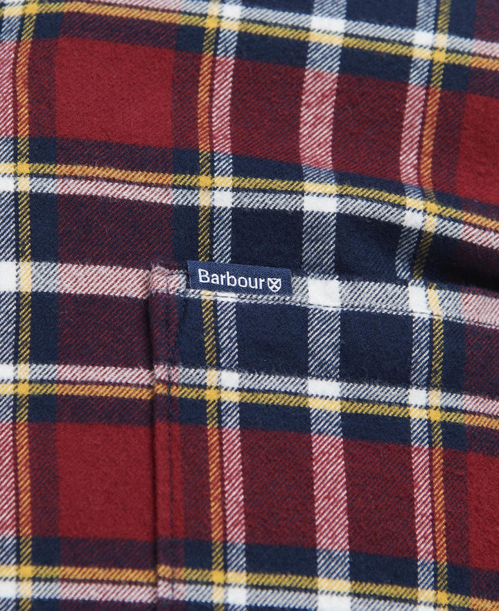 BARBOUR - Chemise Betsom Rouge - Lothaire
