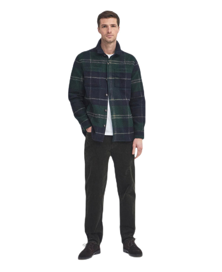 Barbour - Surchemise tartan vert - Lothaire