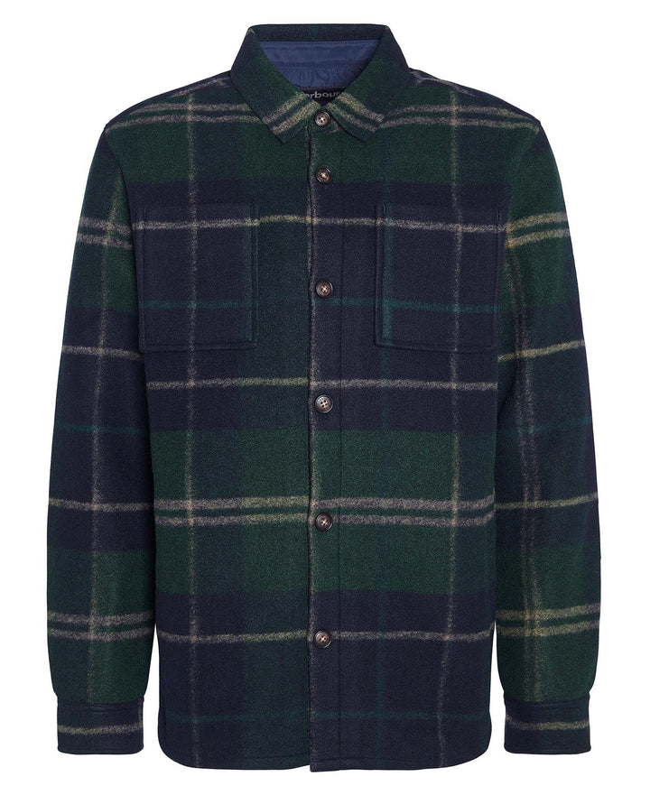 Barbour - Surchemise tartan vert - Lothaire