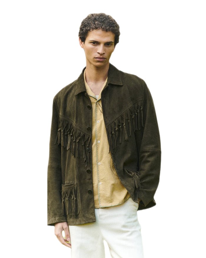 Batiszt - Veste à franges khaki - Lothaire