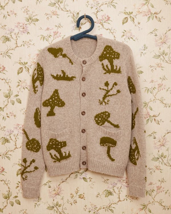 Baziszt - Cardigan Shroom beige - Lothaire