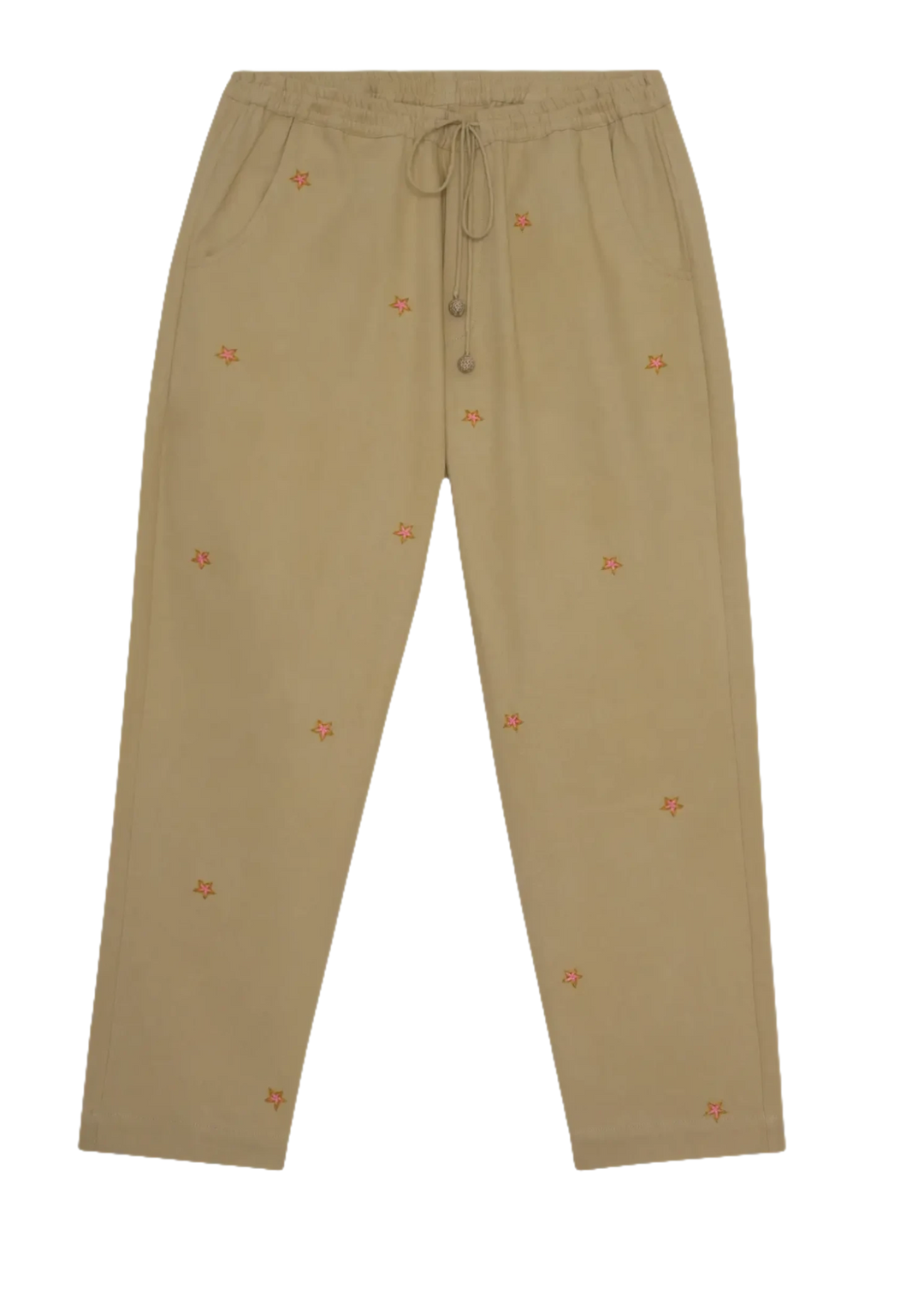 BAZISZT - Pantalon Vinta beige - Lothaire