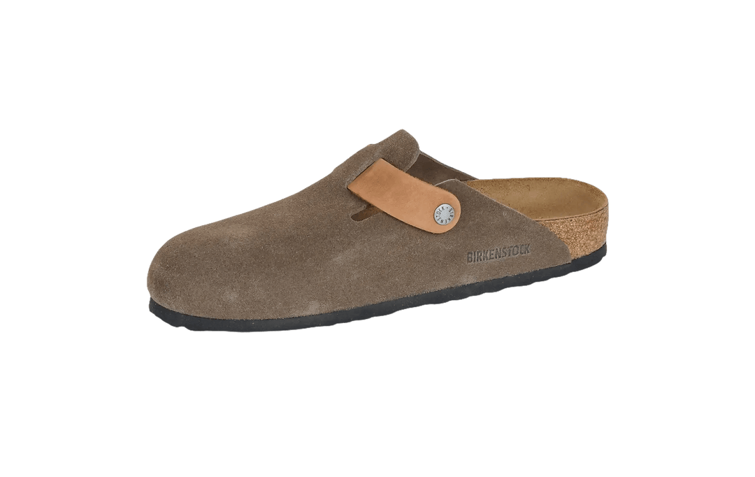 BIRKENSTOCK - Sabot Boston Marron et Gris - Lothaire