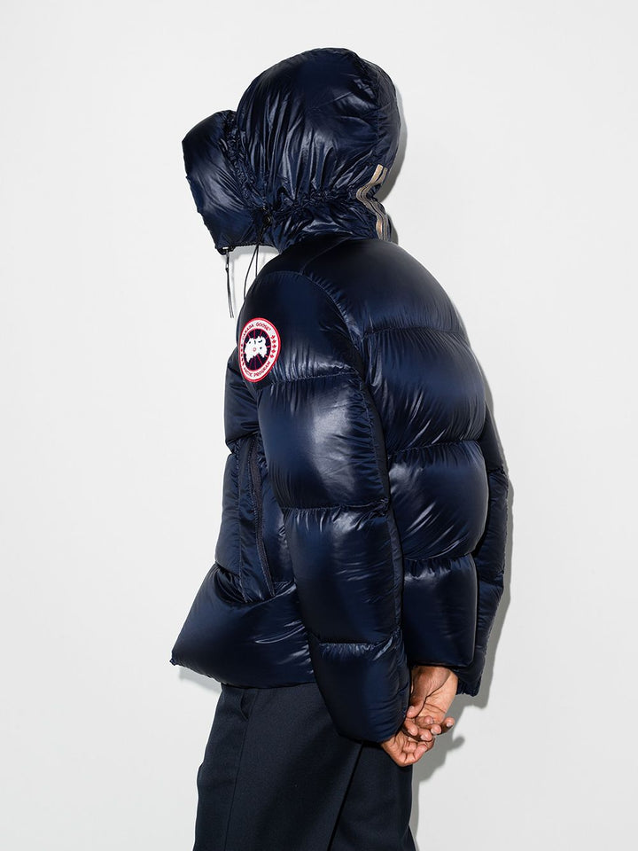 CANADA GOOSE : doudoune crofton bleu atlantic - Lothaire