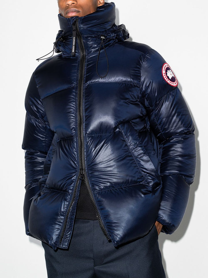 CANADA GOOSE : doudoune crofton bleu atlantic - Lothaire