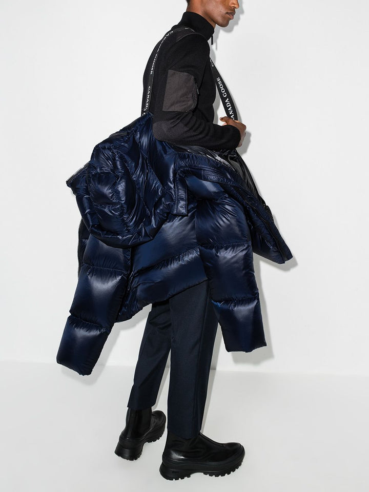 CANADA GOOSE : doudoune crofton bleu atlantic - Lothaire