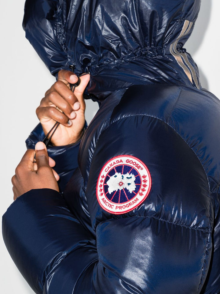 CANADA GOOSE : doudoune crofton bleu atlantic - Lothaire