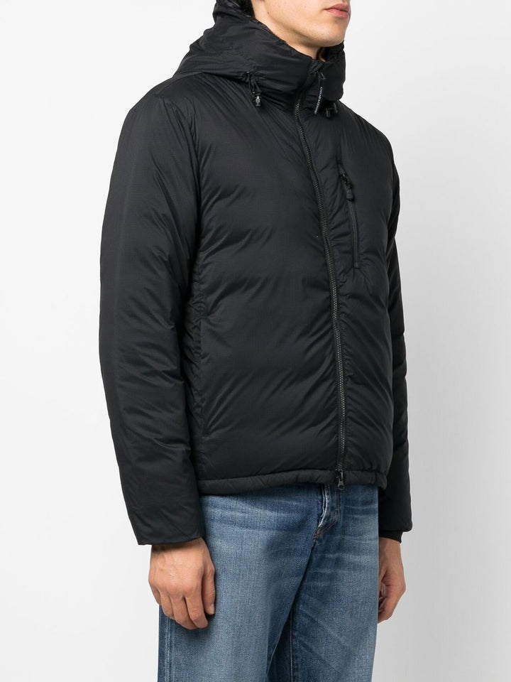 CANADA GOOSE - doudoune lodge avec capuche noir - Lothaire