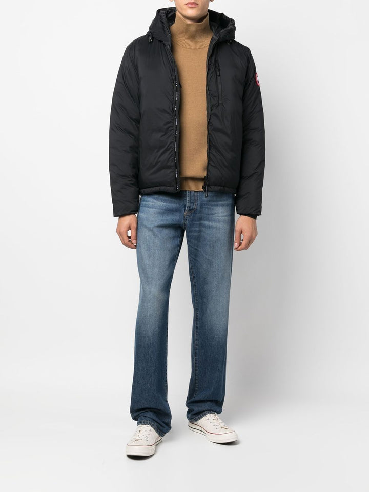 CANADA GOOSE - doudoune lodge avec capuche noir - Lothaire