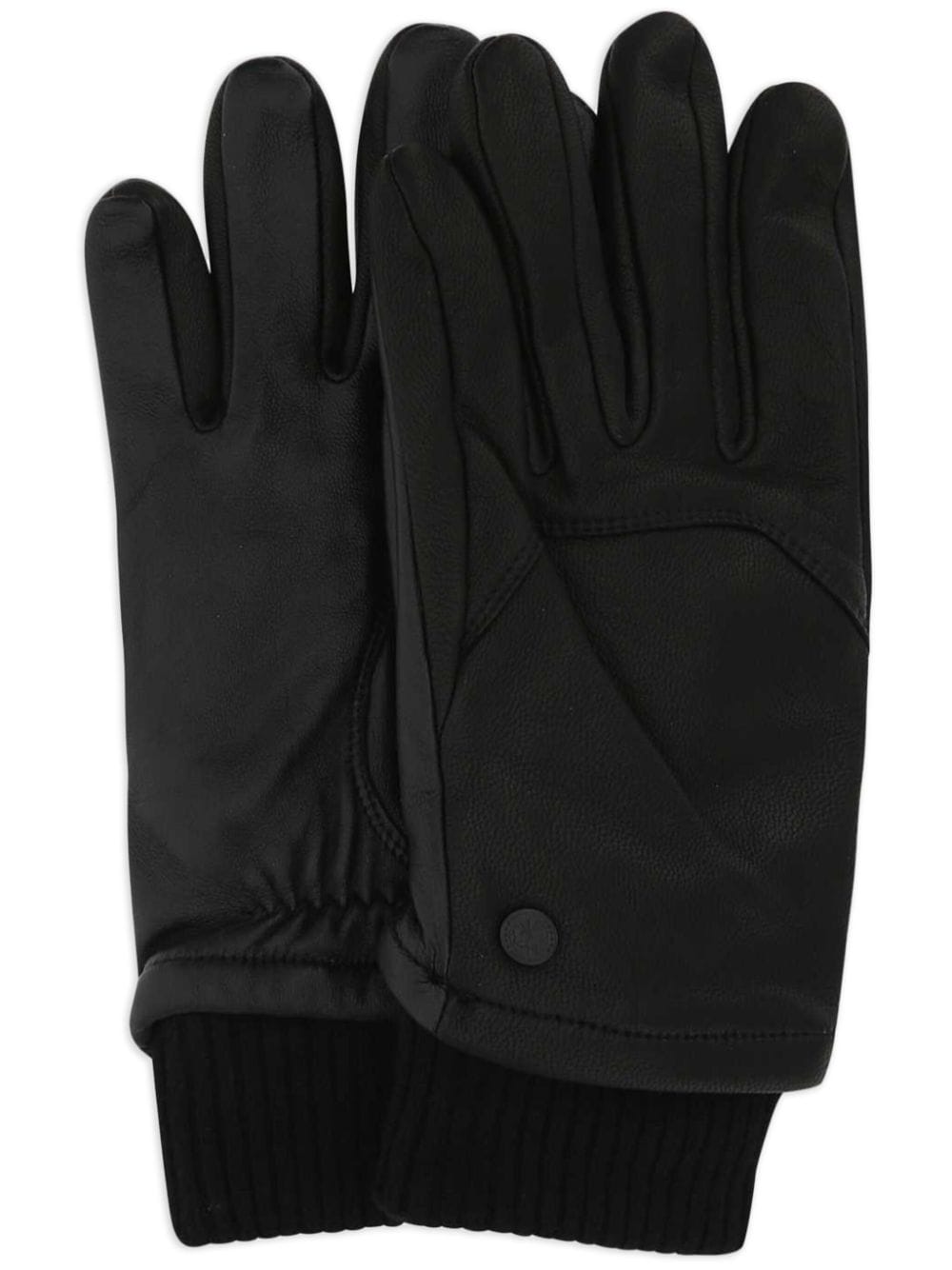 CANADA GOOSE - Gants cuir noir - Lothaire