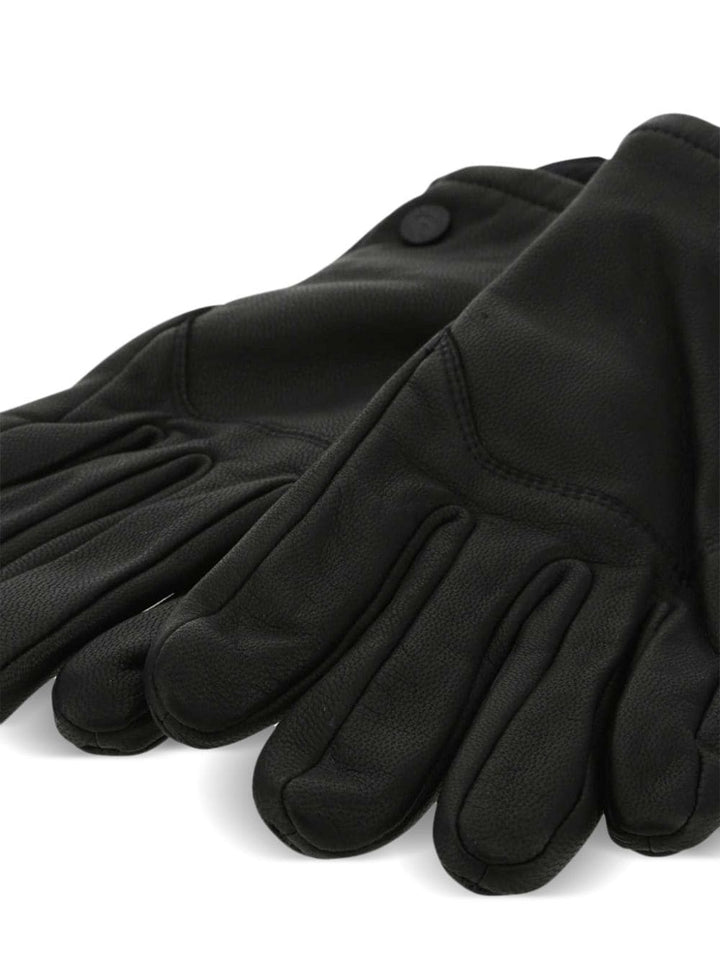 CANADA GOOSE - Gants cuir noir - Lothaire