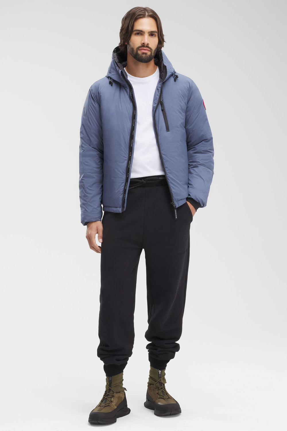 CANADA GOOSE - Manteau à capuche Lodge Bleu - Lothaire