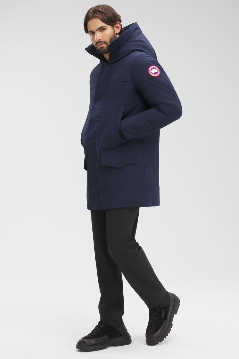 CANADA GOOSE - Parka Langford Bleu marine - Lothaire