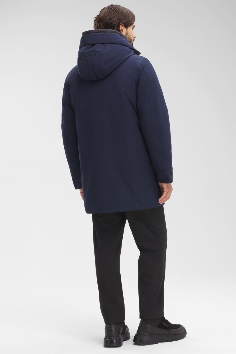 CANADA GOOSE - Parka Langford Bleu marine - Lothaire