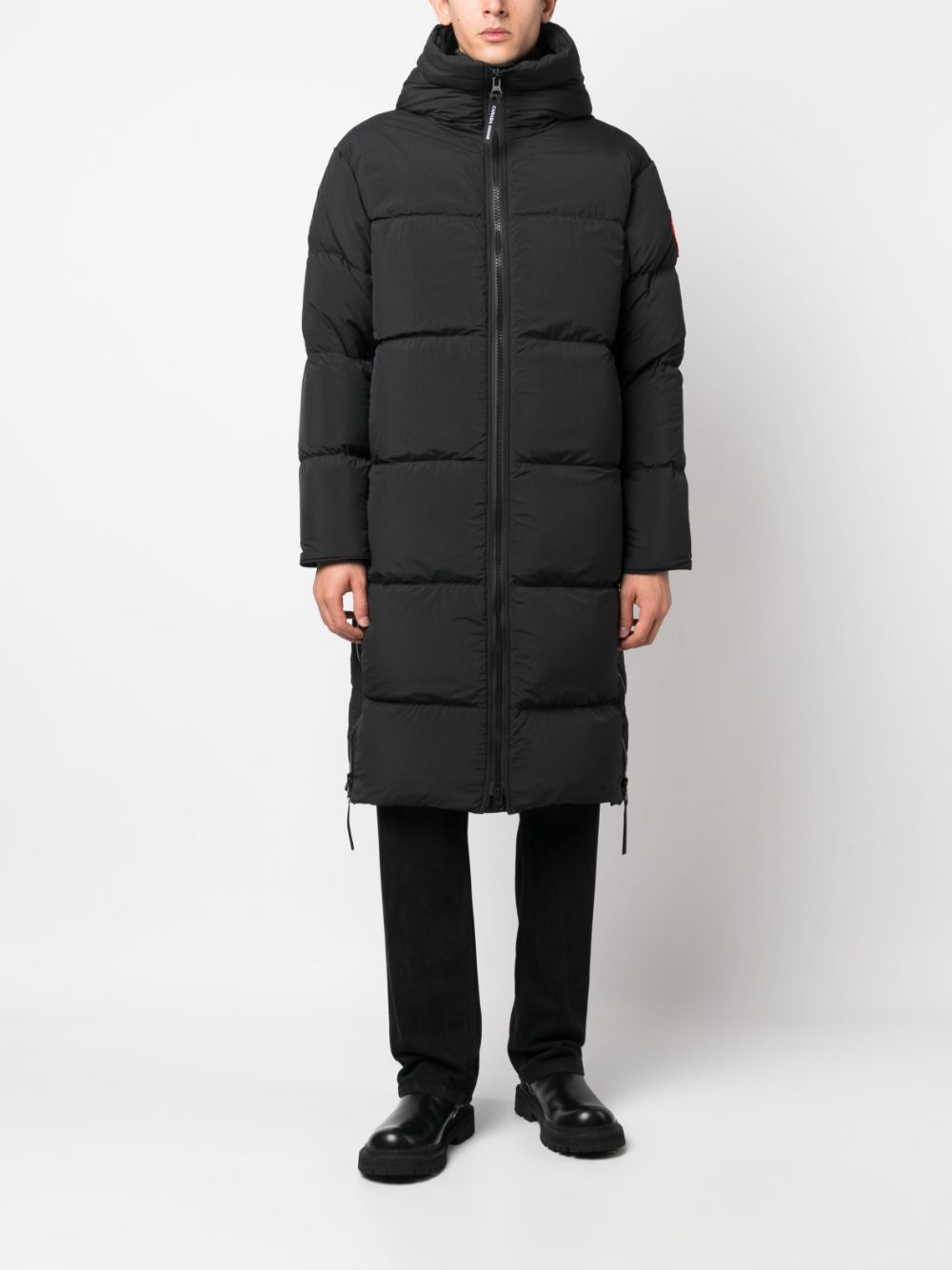 CANADA GOOSE - parka Lawrence Longue noir - Lothaire