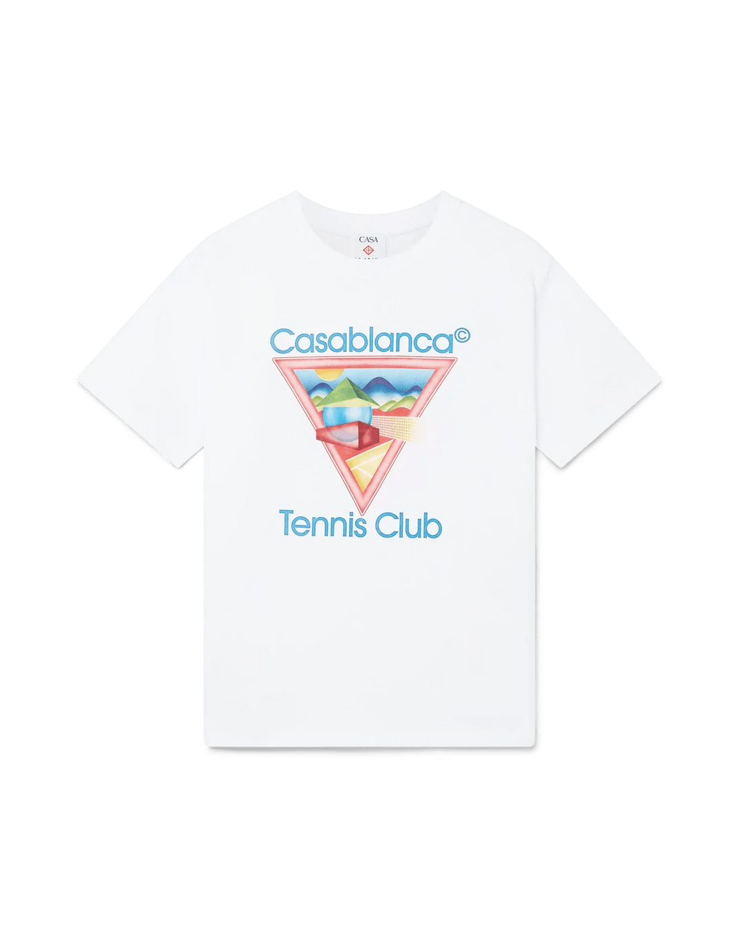 CASABLANCA - T-shirt Icône du Club de Tennis Blanc - Lothaire