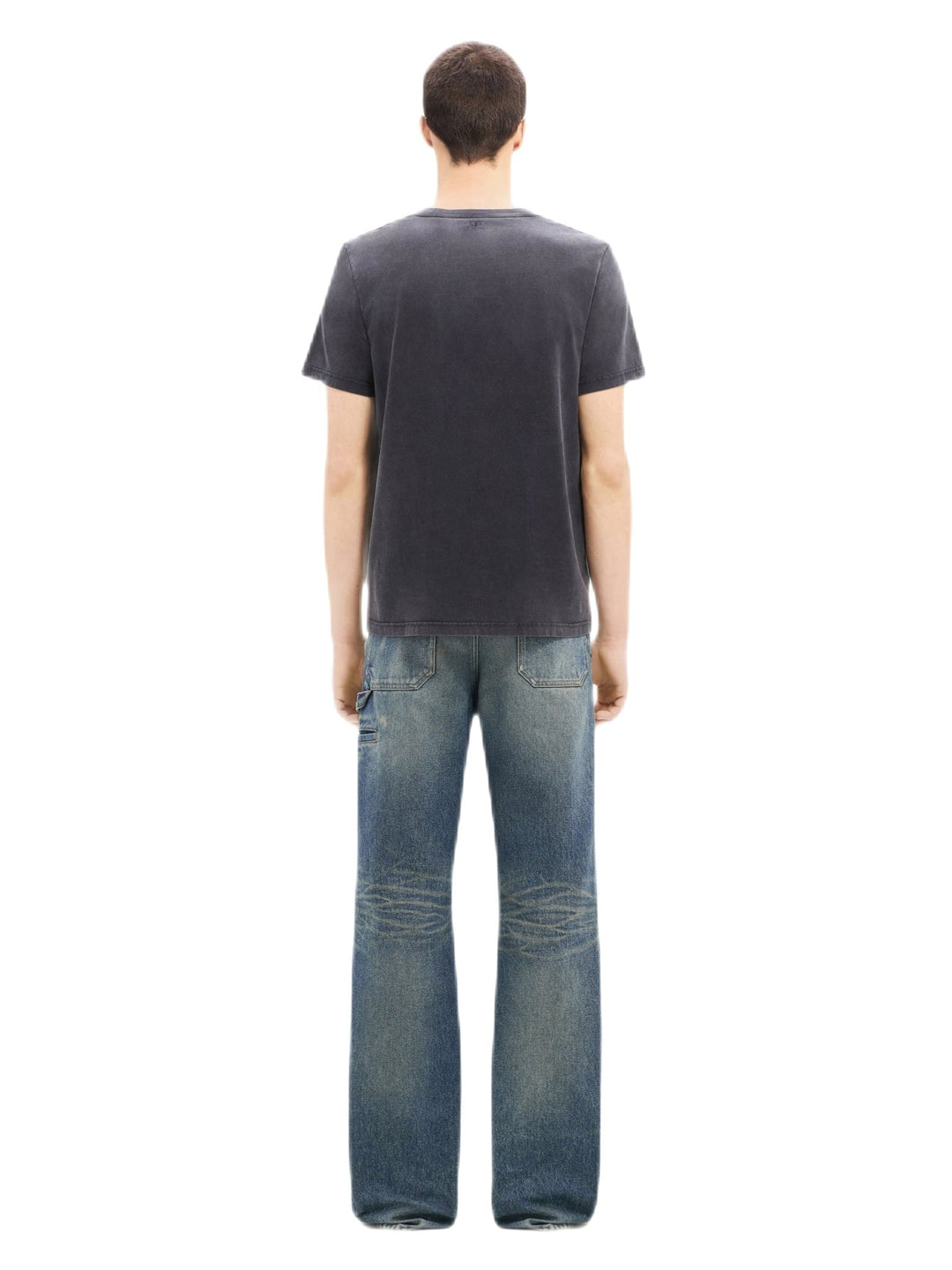 Courrèges - T-shirt droit stonewashed grey - Lothaire