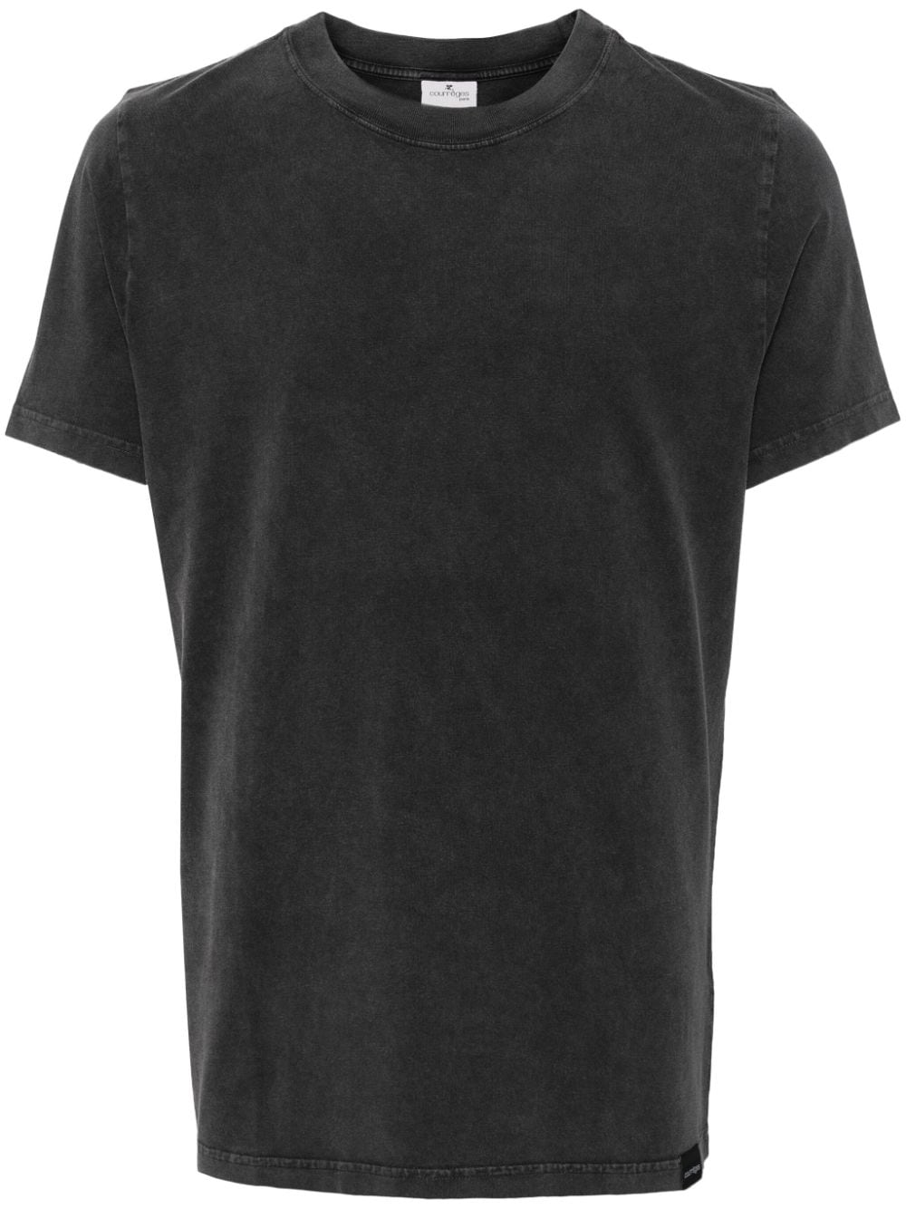 Courrèges - T-shirt droit stonewashed grey - Lothaire