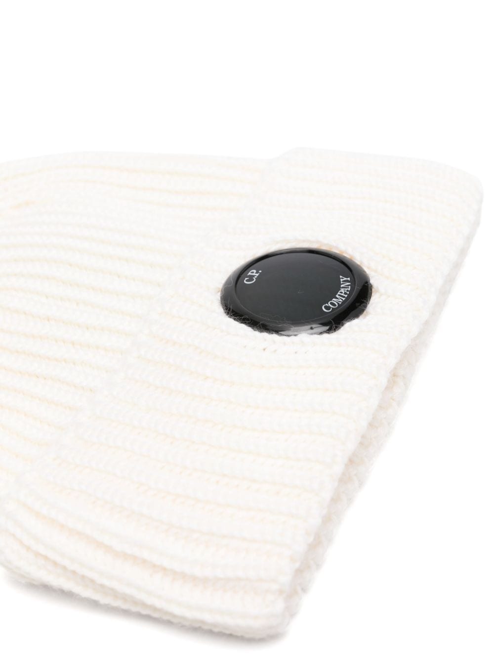 C.P Company - Bonnet à détail de verres de lunettes Blanc - Lothaire