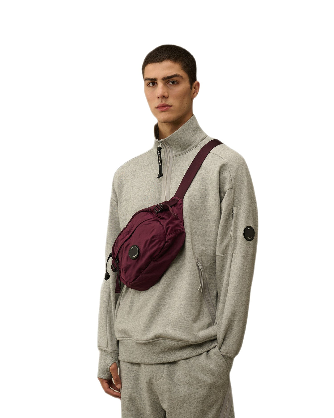 C.P. COMPANY - Sac banane Nylon potent purple - Lothaire