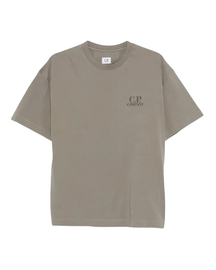 C.P. Company - T-shirt à détail de logo gris - Lothaire