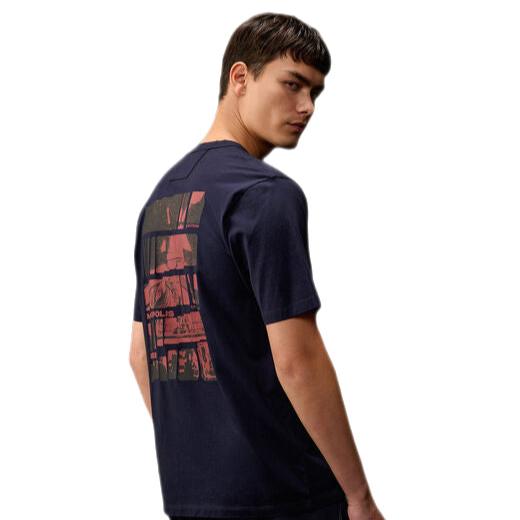 C.P. COMPANY - T-shirt Metropolis Comics marine - Lothaire