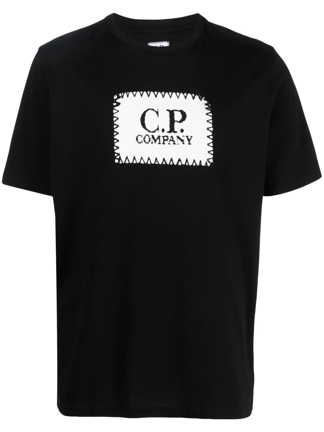 C.P Company - T.shirt logo brodé black - Lothaire