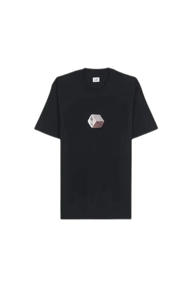 C.P. COMPANY - T.shirt Logo Graphics noir - Lothaire