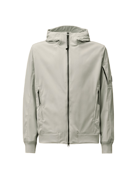 Veste Softshell OEX - Gris - Taille S - Capuche, Fermeture éclair - Occasion