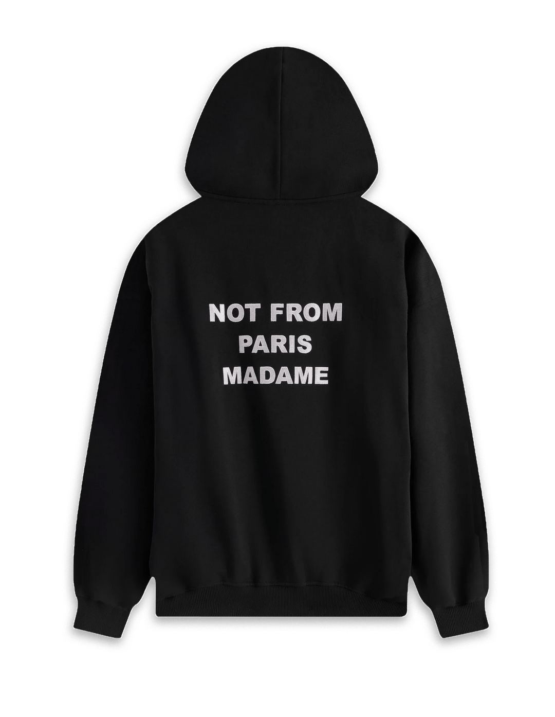 Drôle de Monsieur - Le Hoodie Black Slogan - Lothaire