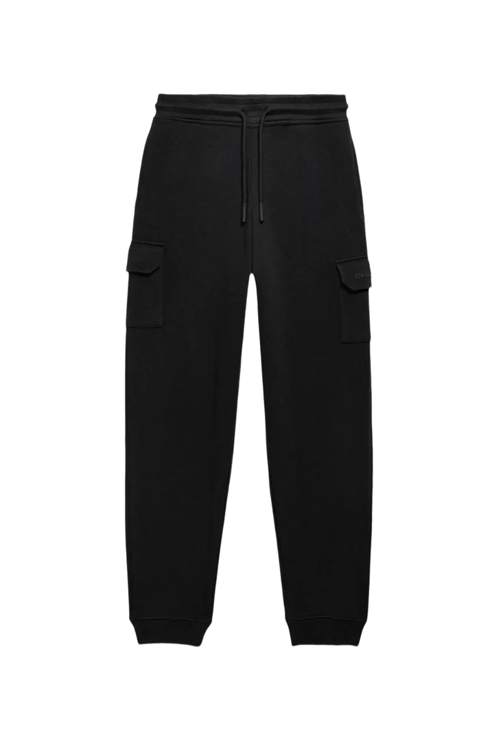 GERTRUDE - Pantalon jogging mixte avec poches cargo Mario Noir - Lothaire