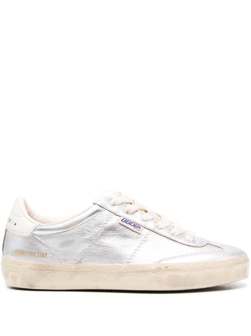 GOLDEN GOOSE DELUXE BRAND baskets Soul-Star en cuir métallisé - Lothaire