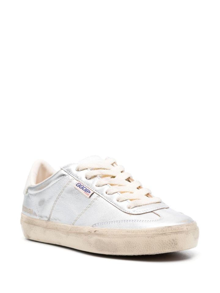 GOLDEN GOOSE DELUXE BRAND baskets Soul-Star en cuir métallisé - Lothaire