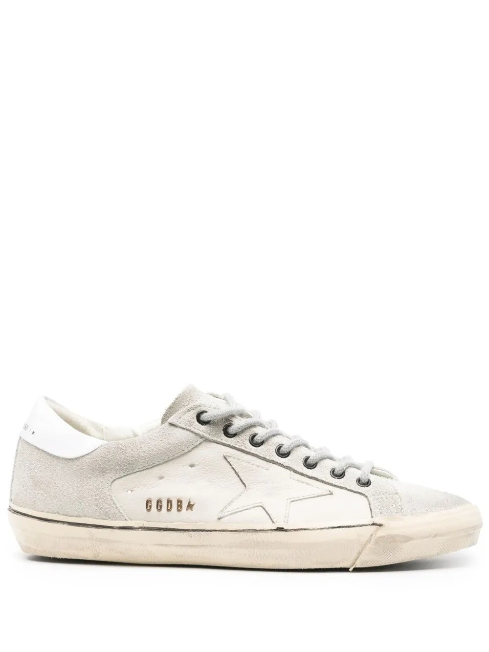 GOLDEN GOOSE - Super Star Blanche et Grise - Lothaire