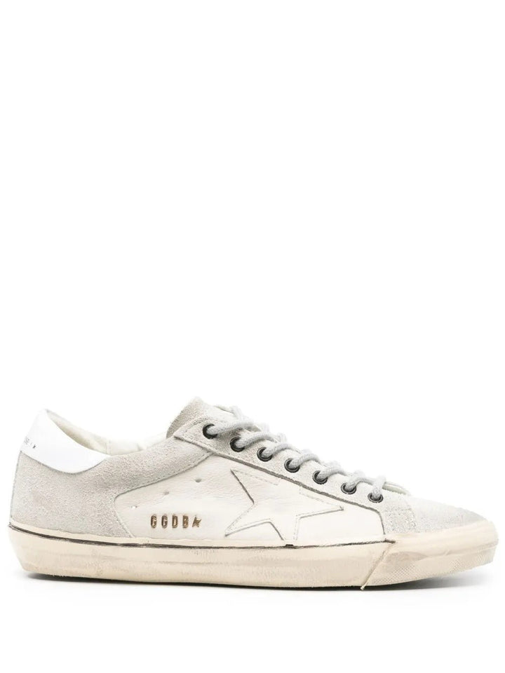 GOLDEN GOOSE - Super Star Blanche et Grise - Lothaire