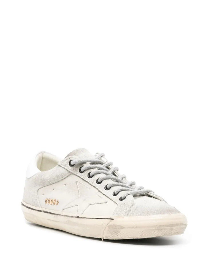 GOLDEN GOOSE - Super Star Blanche et Grise - Lothaire