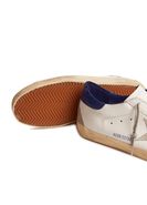 GOLDEN GOOSE Super - Star homme avec étoile en daim et contrefort Bleu - Lothaire