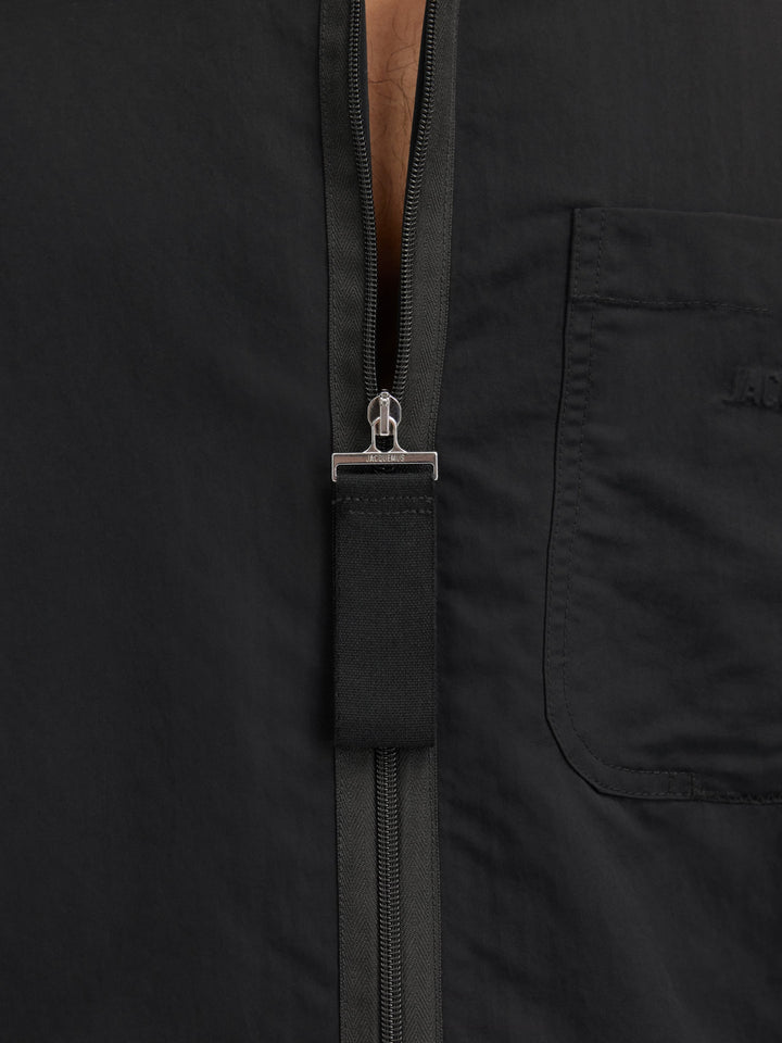 Jacquemus - Le Blouson Lino black - Lothaire